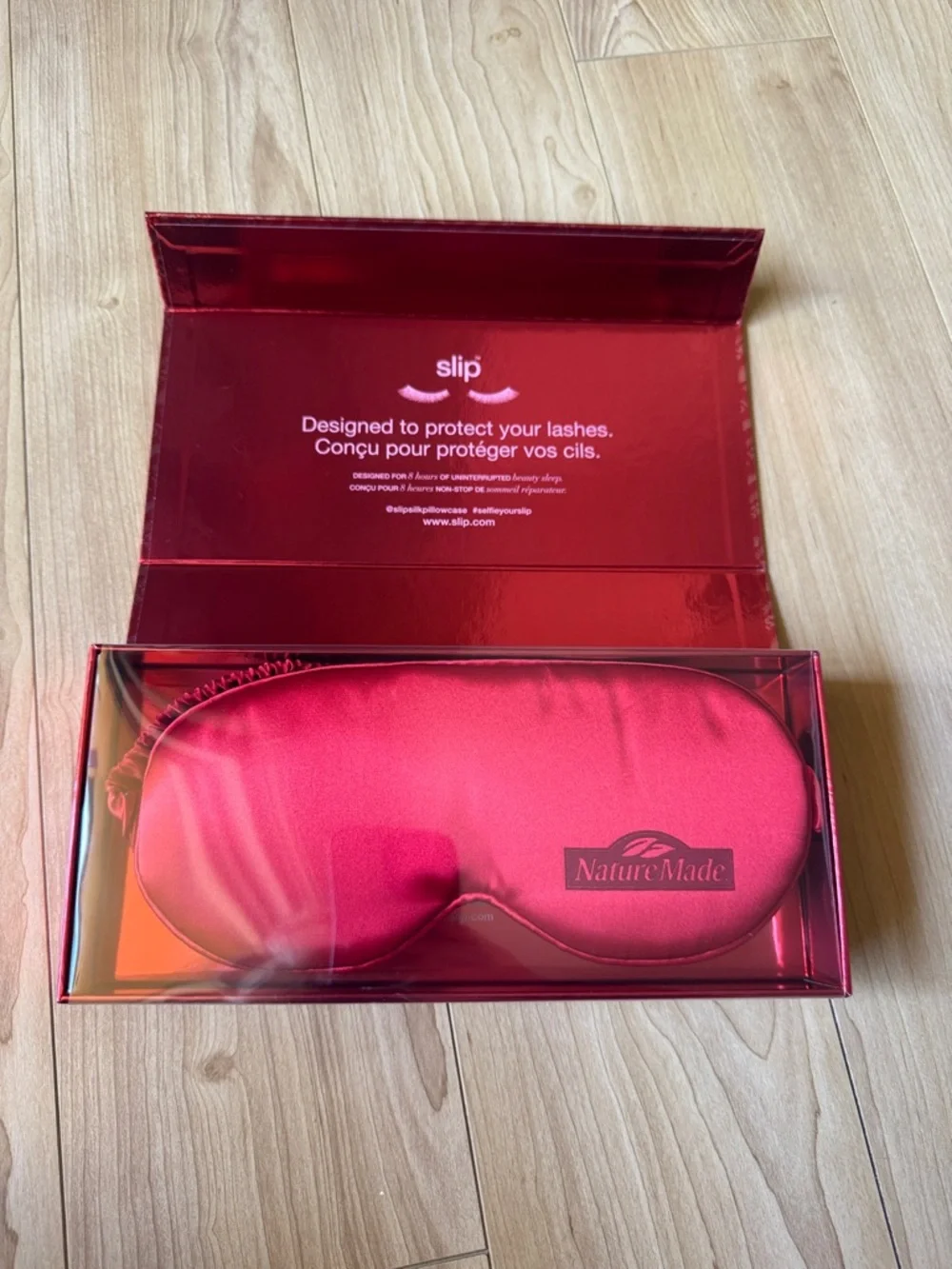 slip lovely lashes sleep mask